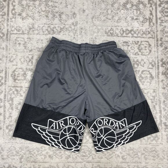 Air Jordan Dri Fit Basketball Shorts Mens Elephant Wings 831336 Size 2XL XXL - Picture 1 of 6
